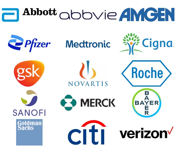 our alumni work for these organisations