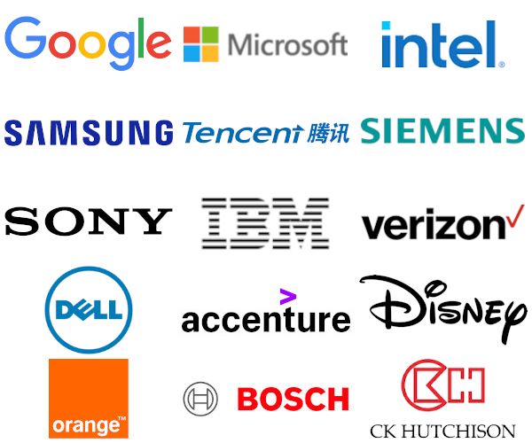 our alumni work for these organisations