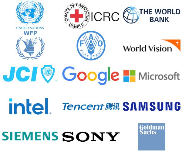 our alumni work for these organisations