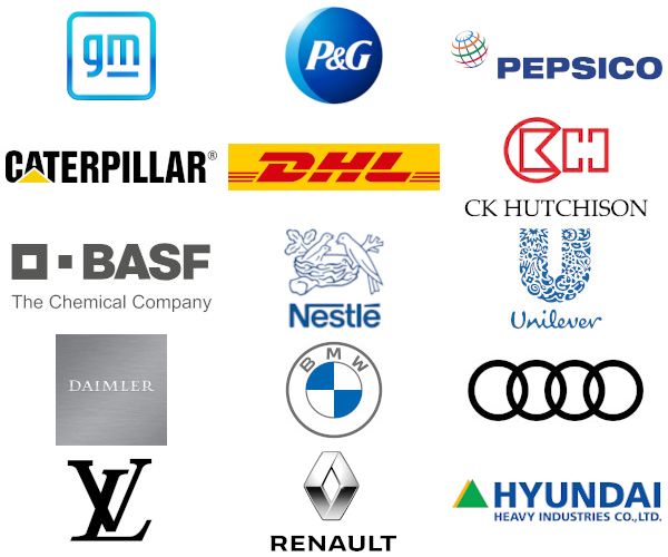 our alumni work for these organisations