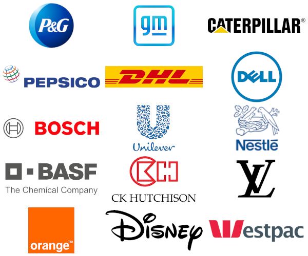 our alumni work for these organisations