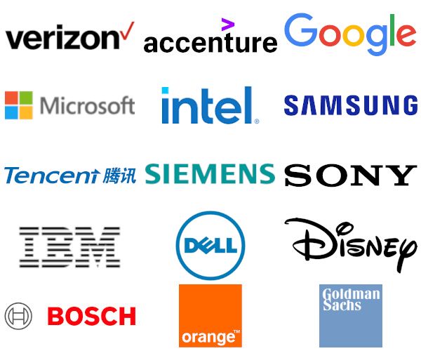 our alumni work for these organisations