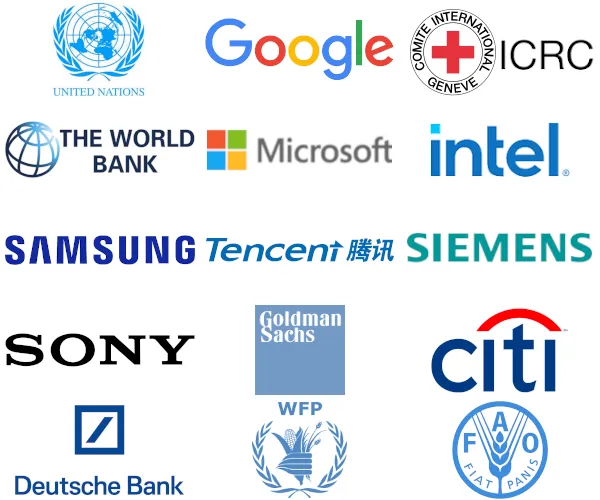 our alumni work for these organisations