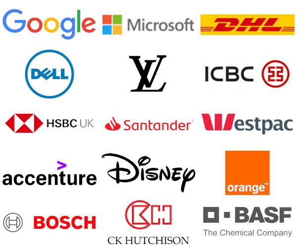 our alumni work for these organisations